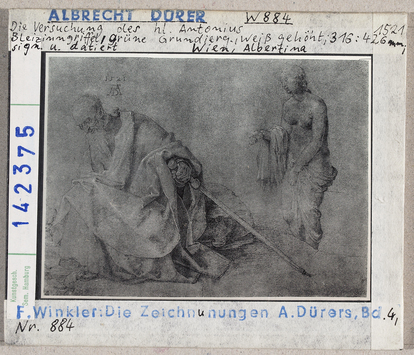 Vorschaubild Albrecht Dürer: Versuchung des Heiligen Antonius. Wien, Albertina 